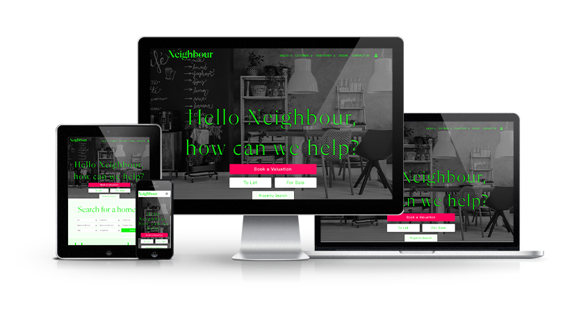 Neighbour - New Estate Agent Website Launched Neighbour - New Estate Agent Website Launched