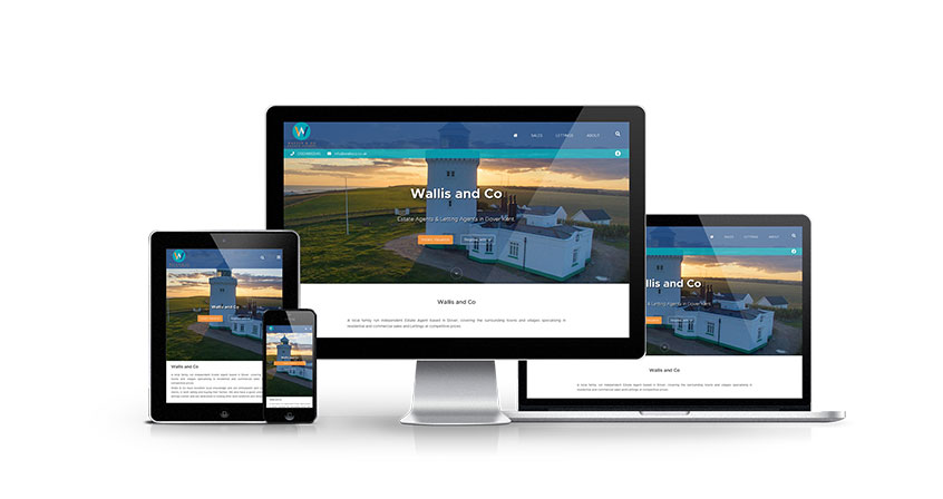 Wallis and Co - New Estate Agent Website Launched